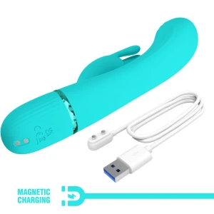 PRETTY LOVE - SCOCCO VIBRATOR RABBIT TÃRKIS